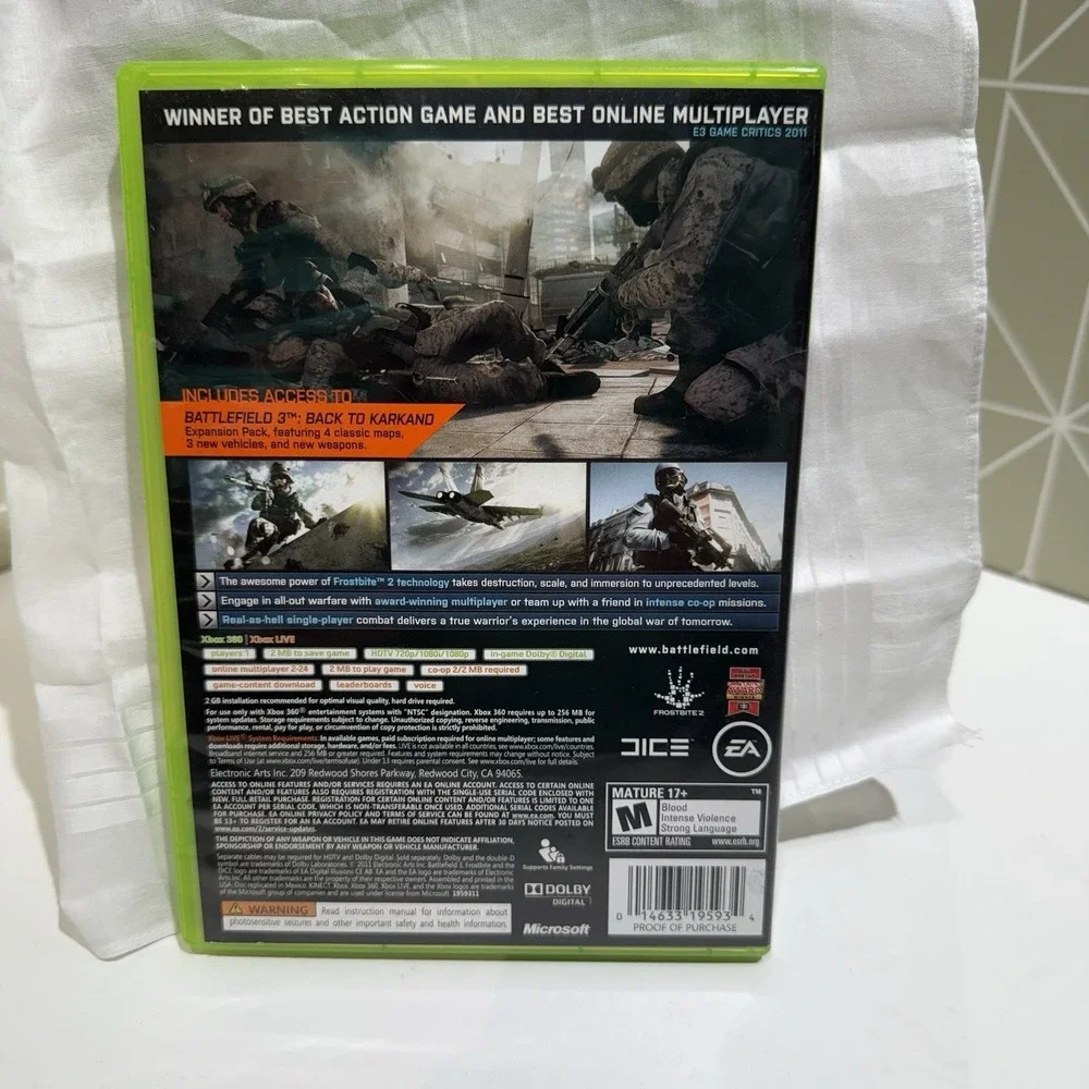 Battlefield 3 Limited Edition Xbox 360‎ -